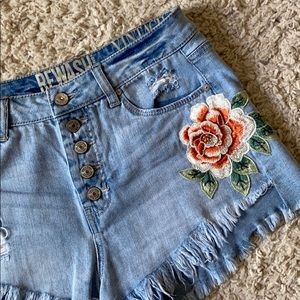 Super High Waisted Jean Shorts